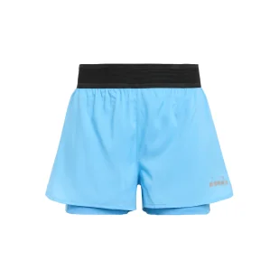 Spodenki krótkie damskie DIADORA L. DOUBLE LAYER SHORTS BE ONE - Spodenki damskie - miniaturka - grafika 1