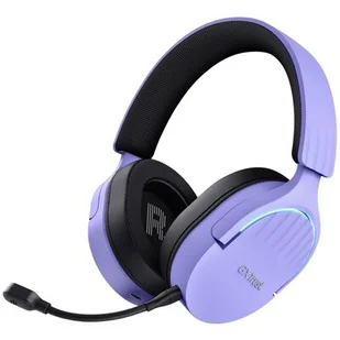 TRUST GXT 491P Fayzo Wireless Purpurowy - Słuchawki - miniaturka - grafika 1