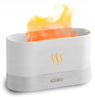 Nawilżacz powietrza Nawilżacz powietrza Lampka nocna DYFUZOR ZAPACHOWY Kominek Efekt płomienia - Nawilżacze powietrza - miniaturka - grafika 1