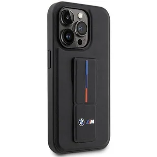 Etui BMW BMHCP14L22GSLK iPhone 14 Pro 6.1" czarny/black hardcase Grip Hot Stamp - Etui i futerały do telefonów - miniaturka - grafika 4