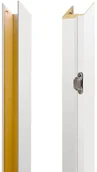 Ościeżnice - Stira Door Baza ościeżnicy regulowana 175-195 mm prawa do drzwi bezprzylgowych kredowobiała - miniaturka - grafika 1
