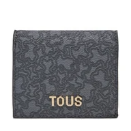 Portfele - Mały Portfel Damski TOUS Kaos Mini Lines 2002183648 Szary - miniaturka - grafika 1