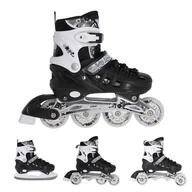 Rolki - Łyżworolki z wymienną płozą hokejową Nils Extreme NH10905 4w1 - miniaturka - grafika 1