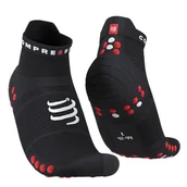 Skarpetki męskie - Compressport Pro Racing V4.0 Run Low Socks, czarny T4 | EU 45-48 2022 Skarpety do biegania XU00047B_906_0T4 - miniaturka - grafika 1