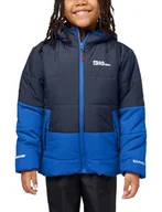 Kurtki i płaszcze dla chłopców - Jack Wolfskin - TWO HILLS INS JACKET K kurtka dziecięca, unisex, nocny niebieski, - miniaturka - grafika 1