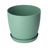 Donice - Doniczka Osłonka Z Podstawką Donica Kolory 16Cm - miniaturka - grafika 1