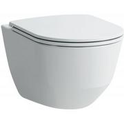 Miski WC - Laufen Pro A miska WC wisząca Rimless z deską wolnoopadającą Slim biała H8609560000001 - miniaturka - grafika 1