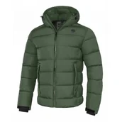 Odzież taktyczna i umundurowanie - Kurtka zimowa z kapturem Pit Bull Airway V '24 - Oliwkowa M - miniaturka - grafika 1