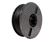Filamenty i akcesoria do drukarek 3D - GEMBIRD 3DP-PLA-FL-01-BK Filament PLA elastyczny czarny 1.75mm 1kg - miniaturka - grafika 1