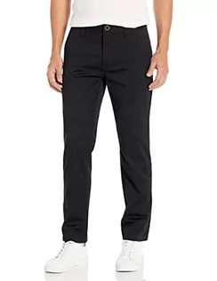 Spodenki męskie - Volcom Męskie spodnie materiałowe Frickin Modern Stretch Pants, czarny 1, 36W / 34L - grafika 1