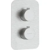 Baterie wannowe i prysznicowe - Element zewnętrzny Boxa DEANTE Box BXY FEBT Stal szczotkowana - miniaturka - grafika 1