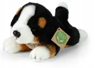 Maskotki i pluszaki - Maskotka Piesek Berneński Czarny Bernardyn Leżący - 20cm - miniaturka - grafika 1