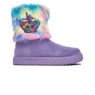 Buty dla dziewczynek - Kozaki FURBY CEO-BIC-AW25-133FUR Fioletowy - miniaturka - grafika 1