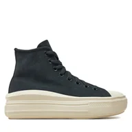 Trampki damskie - Trampki Converse Chuck Taylor All Star Move Platform A11146C 002 Szary - miniaturka - grafika 1