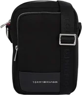 Torebki damskie - TOMMY HILFIGER Męski TH BUSINESS MINI REPORTER AM0AM13190 Crossover, CZARNY (czarny), OS, czarny (czarny), rozmiar uniwersalny - miniaturka - grafika 1