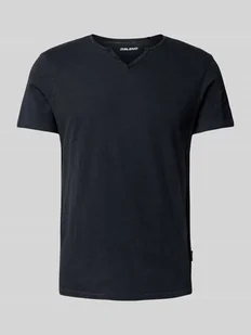 T-shirt z dekoltem serafino - Koszulki męskie - miniaturka - grafika 1