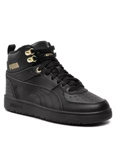 Puma Sneakersy Rebound Rugged Jr 388243 01 Czarny - Sneakersy damskie - miniaturka - grafika 1