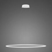 Lampy sufitowe - Altavola Design lampa wisząca Ledowe okręgi No 1 in 4k biała_ściemnialna LA073/P_100_in_4k_white_dimm - miniaturka - grafika 1