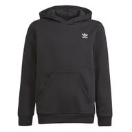 Bluzy sportowe damskie - Bluza adidas Originals Adicolor Hoodie H32352 - czarna - Adidas - miniaturka - grafika 1