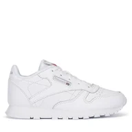Buty dla chłopców - Sneakersy Reebok Classic Leather 100000118 Biały - miniaturka - grafika 1