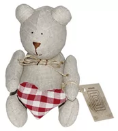 Maskotki i pluszaki - Tajemniczy ogród Miś maskotka z sercem handmade 20cm 1744-uniw 4823093411463 - miniaturka - grafika 1