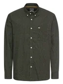 Koszule męskie - Camel Active Koszula - Regular fit - w kolorze ciemnozielonym - miniaturka - grafika 1