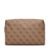 Kosmetyczki, organizery i kuferki - Kosmetyczka Guess PW7533 P5315 Beżowy - miniaturka - grafika 1