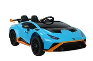 Tory, garaże, parkingi - Auto Na Akumulator Lamborghini STO DRIFT Niebieskie - miniaturka - grafika 1