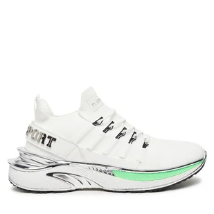 Sneakersy Plein Sport PADS USC0579 STE003N Biały - Sneakersy męskie - miniaturka - grafika 1