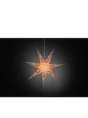 Ozdoby bożonarodzeniowe - Konstsmide Dekoracyjna lampa w kolorze białym ze wzorem - wys. 78 cm - miniaturka - grafika 1