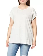 Koszulki i topy damskie - Urban Classics Damska koszulka z przedłużonymi ramionami, jasnoszary, XXL - miniaturka - grafika 1