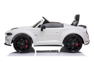 Auto Na Akumulator Ford Mustang GT Drift  SX2038 Biały - Pojazdy elektryczne dla dzieci - miniaturka - grafika 10