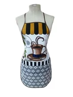 Fartuchy i rękawice kuchenne - Euromat Fartuszek Kuchenny Coffee II FS225 50x76 cm 5900072271535 - miniaturka - grafika 1