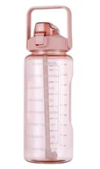 Shakery i bidony sportowe - Butelka 2000ml bidon sportowy PC BPA FREE na wodę napój przezroczysta - miniaturka - grafika 1