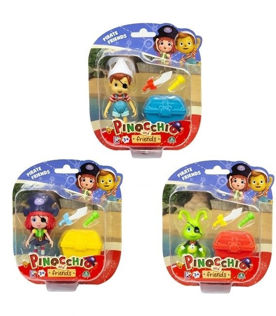 Giochi Preziosi figurka Pinokio & Pirate Friends akcesoria