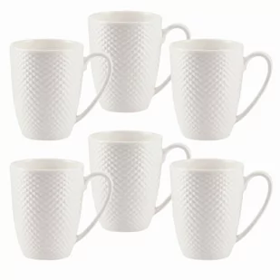 Zestaw kubków 350 ml 6 szt bari white villa italia - Kubki - miniaturka - grafika 1