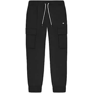 Spodenki męskie - Champion Authentic Pants męskie spodnie treningowe z logo C, czarny, L - miniaturka - grafika 1