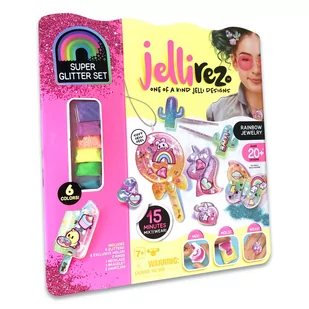 TM Toys Jelli Rez. Zestaw kreatora do tworzenia biżuterii - Zabawki kreatywne - miniaturka - grafika 2