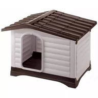 Legowiska dla psów - Ferplast Buda dla psa, Villa 90, szara, 88 x 72 65 cm, 87255099 - miniaturka - grafika 1