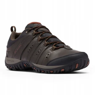 Buty trekkingowe męskie Columbia Woodburn II Waterproof cordovan 42.5 Eu - Buty trekkingowe męskie - miniaturka - grafika 1