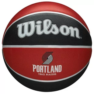 Piłka do koszykówki Wilson NBA Team Portland Trail Blazers Ball rozmiar 7 - Koszykówka - miniaturka - grafika 1
