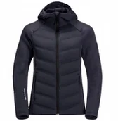 Kurtki i kamizelki sportowe damskie - Jack Wolfskin Tasman Jkt W 1707272-1388 Czarne XS - miniaturka - grafika 1