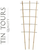 Pozostałe akcesoria do uprawy roślin - 10 szt. PODPORA BAMBUSOWA DRABINKA POTRÓJNA 120 cm - miniaturka - grafika 1