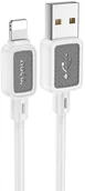 Kable USB - Kabel USB A do Lightning Hoco 2,4A 1 m X108 biały - miniaturka - grafika 1