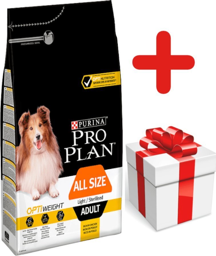 Triton Purina Pro Plan Adult Light Optiweight Sterilised chicken and rice 14kg