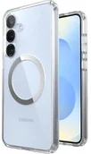 Etui i futerały do telefonów - Speck Etui Presidio Perfect-Clear do MagSafe do Galaxy S25 Plus / S24 Plus, przezroczysto-chromowo-srebrne - miniaturka - grafika 1