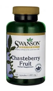 SWANSON Vitex Chasteberry) 400mg 120 kaps - Witaminy i minerały - miniaturka - grafika 1
