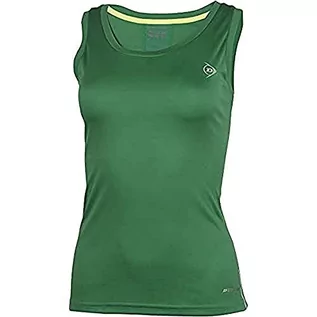 Koszulki i topy damskie - Dunlop Damski top 71370-XS Club Line, zielony, XS - grafika 1