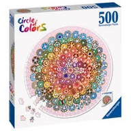 Puzzle - Puzzle 2D, Paleta kolorów, Donuty, 500 el. - miniaturka - grafika 1