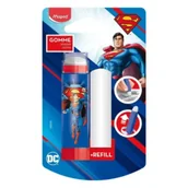 Gumki biurowe - Gumka Superman wykręcana w obudowie MAPED - miniaturka - grafika 1